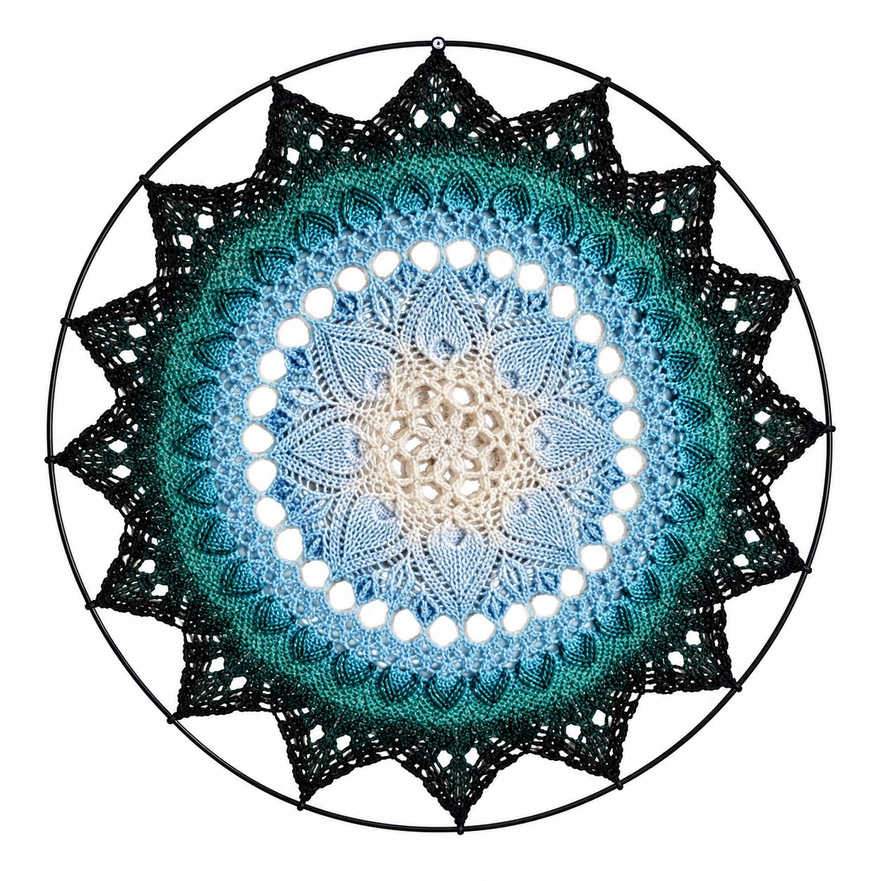 Mandala Prima Aprilis – wzór Elżbieta Kozłowska(1) Mandala Prima Aprilis – wzór Elżbieta Kozłowska - obrazek 1