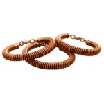 Przepływ Energii – spiralna bransoletka miedziana