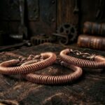 Przepływ Energii – spiralna bransoletka miedziana - obrazek 2